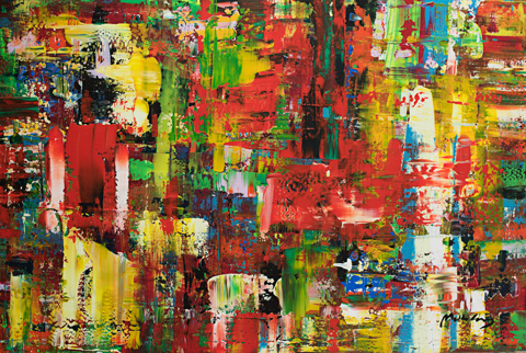 Akryl på canvas 100 x 150