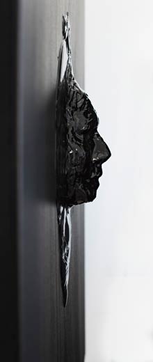 Spegeln. Akryl på canvas 120 x 100 (profil)